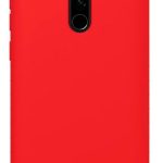 Aizmugurējais vāciņš Evelatus Xiaomi Note 8 Pro Nano Silicone Case Soft Touch TPU Red