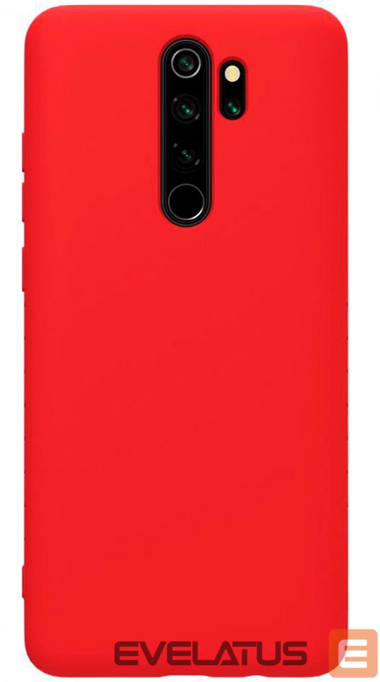 Aizmugurējais vāciņš Evelatus Xiaomi Note 8 Pro Nano Silicone Case Soft Touch TPU Red