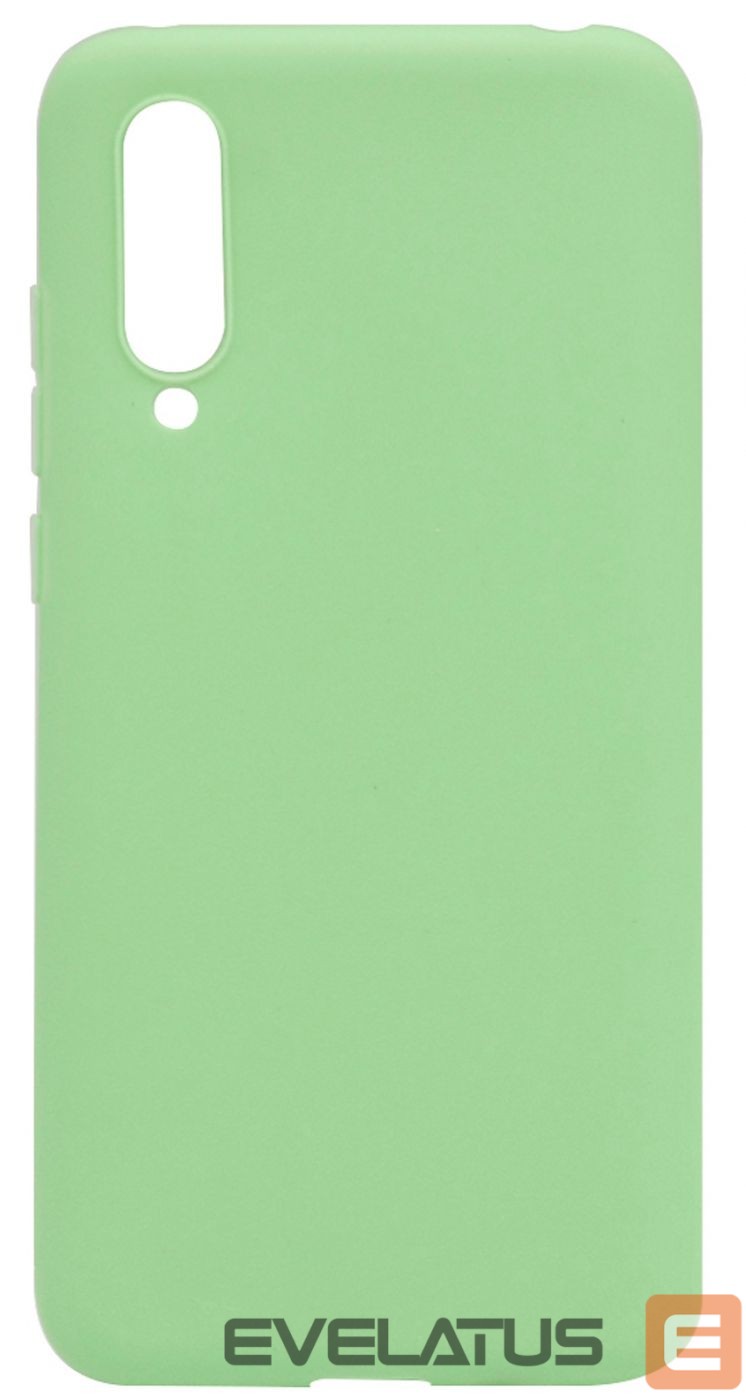 Aizmugurējais vāciņš Evelatus Xiaomi Mi 9 Lite Soft Silicone Mint