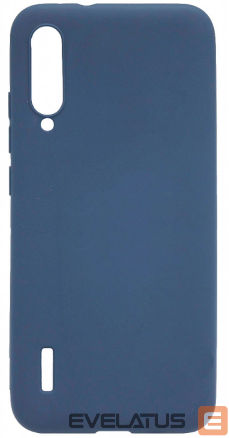 Aizmugurējais vāciņš Evelatus Xiaomi Mi A3 Soft Silicone Dark Blue