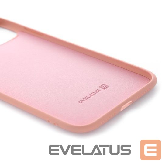 Aizmugurējais vāciņš Evelatus Apple iPhone 11 Pro Nano Silicone Case Soft Touch TPU Beige