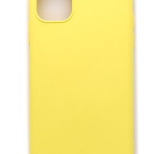 Aizmugurējais vāciņš Evelatus Apple iPhone 11 Pro Max Nano Silicone Case Soft Touch TPU Yellow