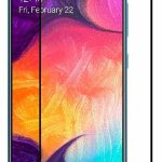 Aizsargstikls Evelatus Samsung Galaxy A20/A30s/A50/A50s 2.5D Full Cover Japan Glue Glass Anti-Static