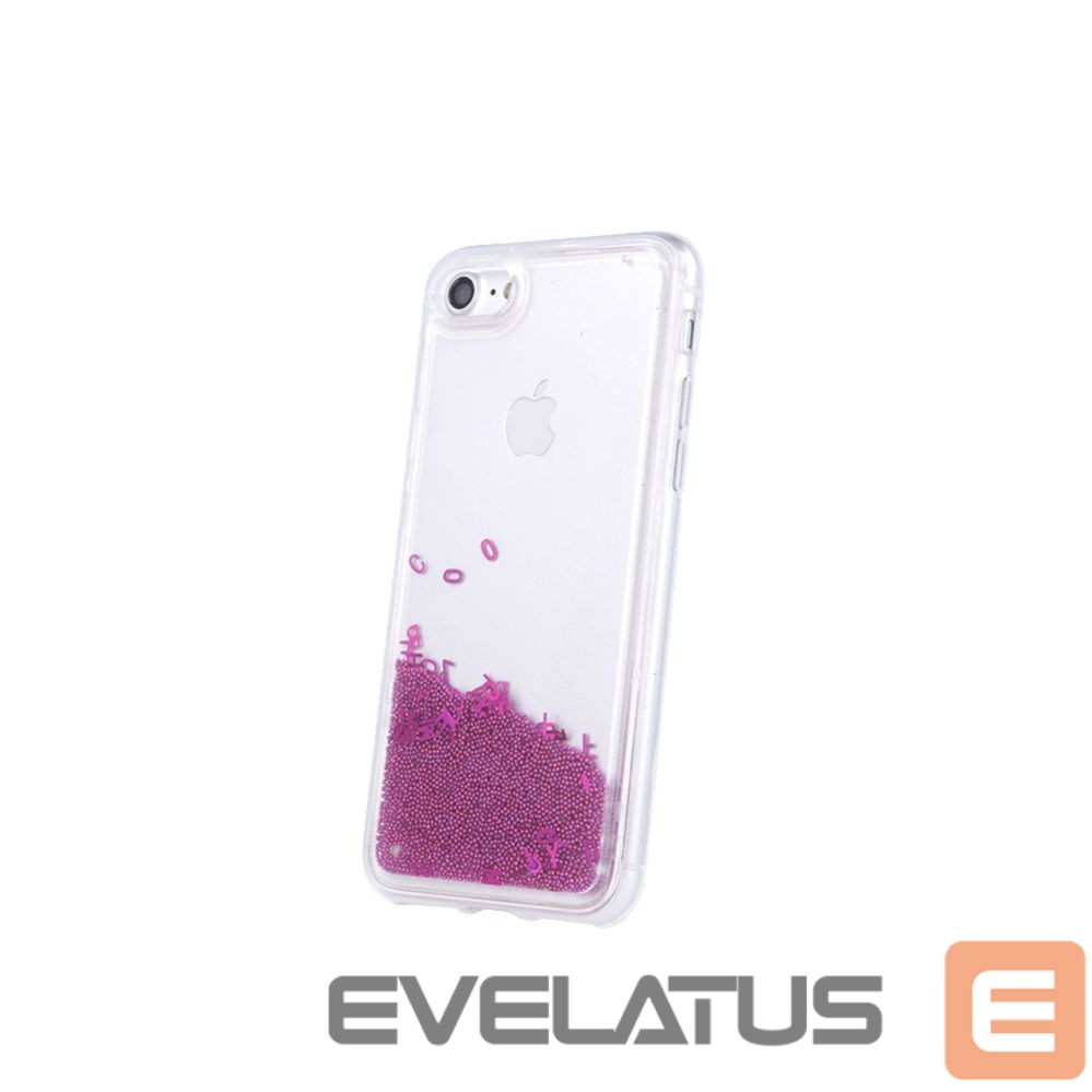 Aizmugurējais vāciņš iLike Apple iPhone 11 Pro Liquid Letters TPU Case Pink