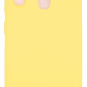 Aizmugurējais vāciņš Evelatus Samsung A20e Soft Touch Silicone Case with Strap Yellow