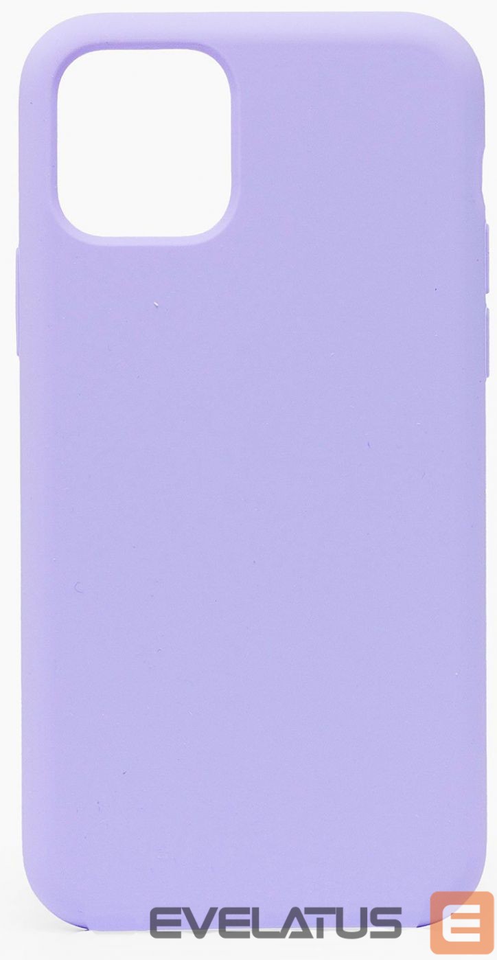Aizmugurējais vāciņš Evelatus Apple iPhone 11 Pro Nano Silicone Case Soft Touch TPU Purple