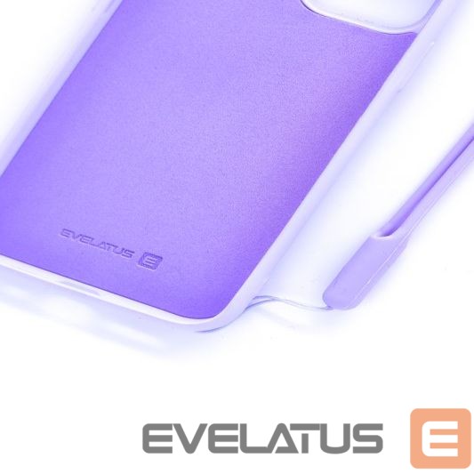Aizmugurējais vāciņš Evelatus Apple iPhone 11 Pro Nano Silicone Case Soft Touch TPU Purple
