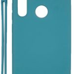Aizmugurējais vāciņš Evelatus Xiaomi Xiaomi Redmi Note 8 / Redmi Note 8 2021 Soft Touch Silicone Case with Strap Blue