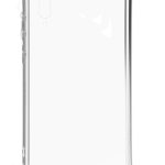 Aizmugurējais vāciņš Evelatus Samsung Galaxy A50 Silicone Transparent with Necklace TPU Strap Space Gray