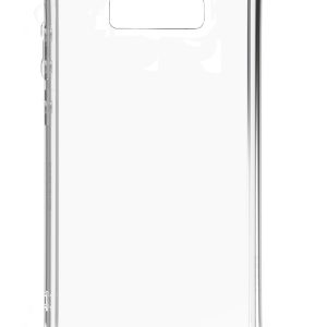 Aizmugurējais vāciņš Evelatus Samsung Galaxy S10e Silicone Transparent with Necklace TPU Space Gray