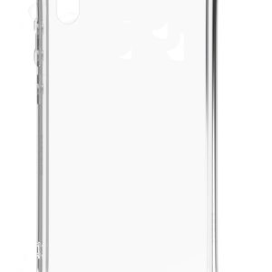 Aizmugurējais vāciņš Evelatus Apple iPhone X/XS Silicone Transparent with Necklace TPU Strap Gold