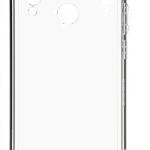 Aizmugurējais vāciņš Evelatus Huawei P30 Lite Silicone Transparent with Necklace TPU Strap Space Gray
