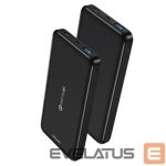 Ārējais akumulators USAMS Universal US-CD92 QC3.0 Power Bank 10000mAh Black