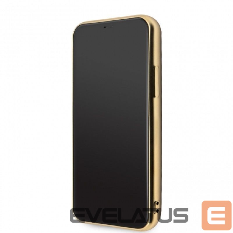 Aizmugurējais vāciņš Guess Apple iPhone 11 Pro PC/TPU Glow In Dark Sand Gold Blue