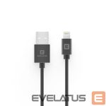 Kabelis Evelatus  Evelatu Lightning cable 2M MFI07 Black