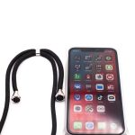 Aizmugurējais vāciņš Evelatus Apple iPhone 11 Pro Silicone Transparent with Necklace TPU Strap Transparent