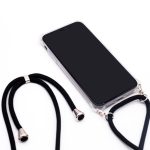 Aizmugurējais vāciņš Evelatus Samsung A50s Case with rope Black Transparent