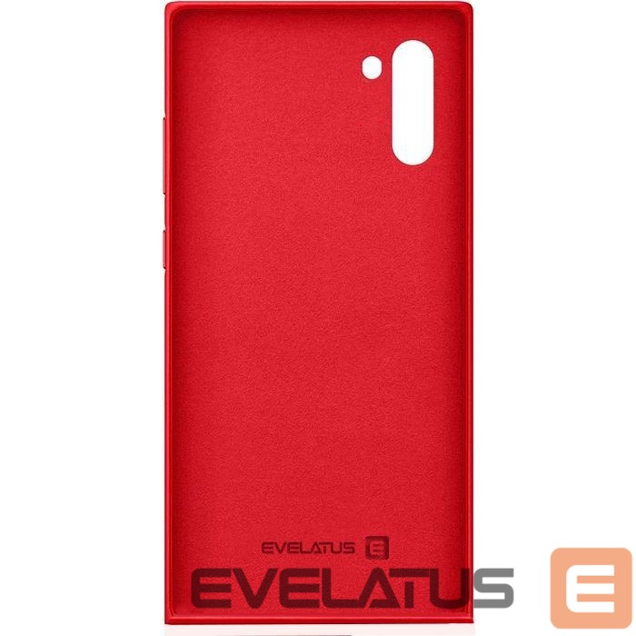 Aizmugurējais vāciņš Evelatus Samsung Note 10 Nano Silicone Case Soft Touch TPU Red