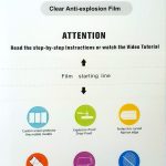 Aizsargplēve Evelatus Universal Hydrogel film for cutter Transparent