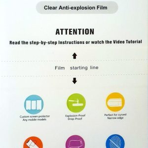 Aizsargplēve Evelatus Universal Hydrogel film for cutter Transparent