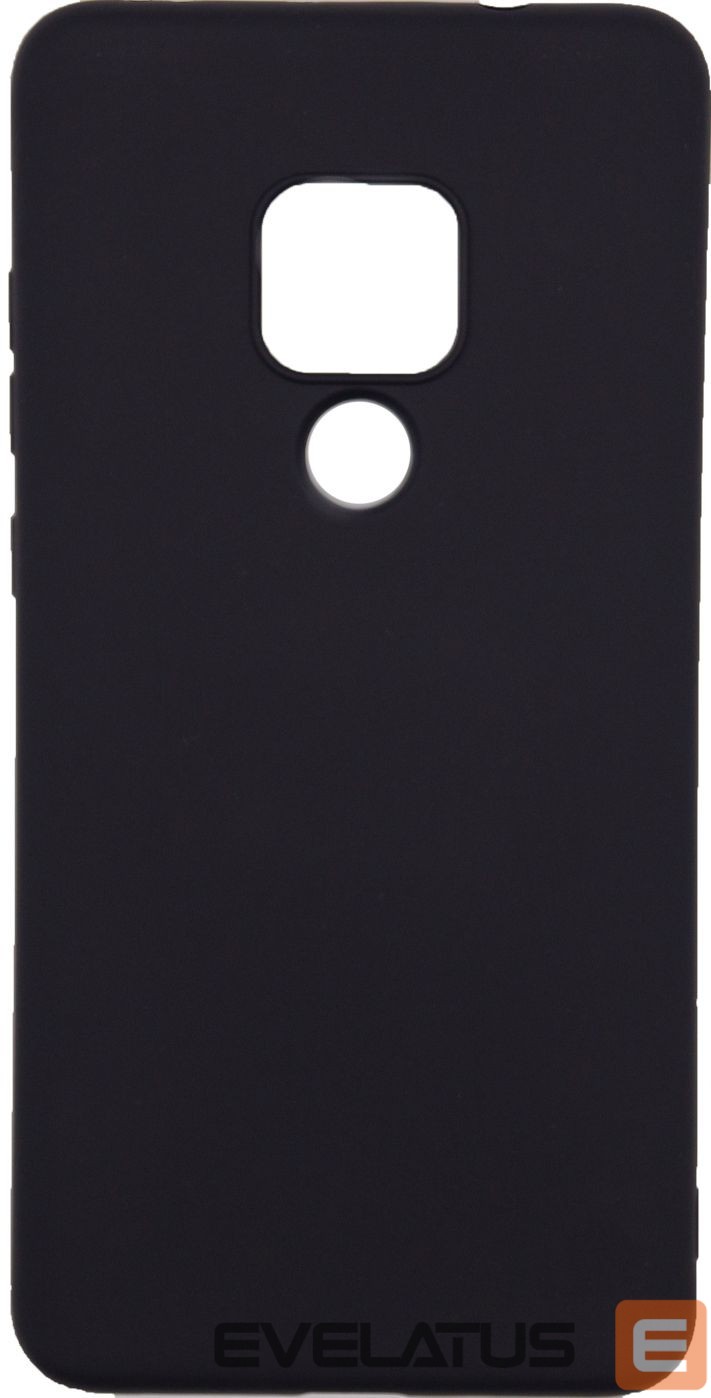 Aizmugurējais vāciņš Evelatus Huawei Mate 20 Soft Silicone Black