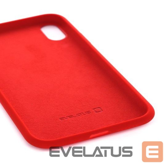 Aizmugurējais vāciņš Evelatus Apple iPhone XR Nano Silicone Case Soft Touch TPU Red