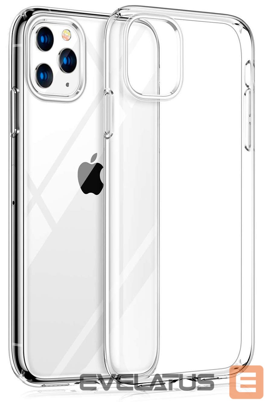 Aizmugurējais vāciņš Evelatus Apple iPhone 11 Pro Max Clear Silicone Case 1.5mm TPU Transparent