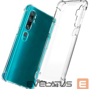Aizmugurējais vāciņš Evelatus Xiaomi Mi Note 10 Military Shockproof Silicone Case TPU Transparent