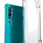 Aizmugurējais vāciņš Evelatus Xiaomi Mi Note 10 / Mi Note 10 Pro Military Shockproof Silicone Case TPU Transparent