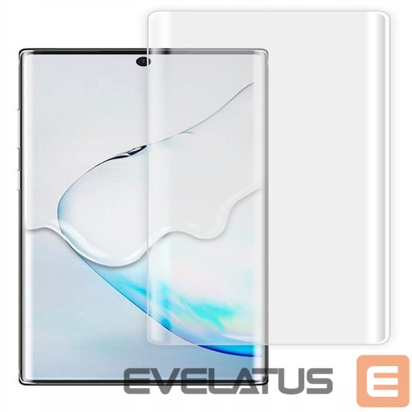 Aizsargstikls Evelatus Samsung Galaxy Note 10 Clear Glass UV + Glue