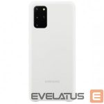 Aizmugurējais vāciņš Samsung  Galaxy S20 Plus Silicone Cover White
