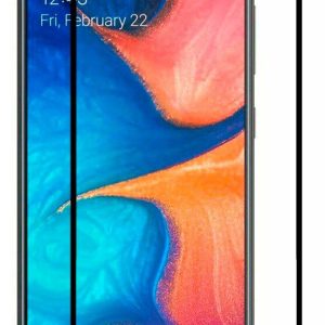 Aizsargstikls iLike Samsung A10 2.5D Black Frame Full Glue