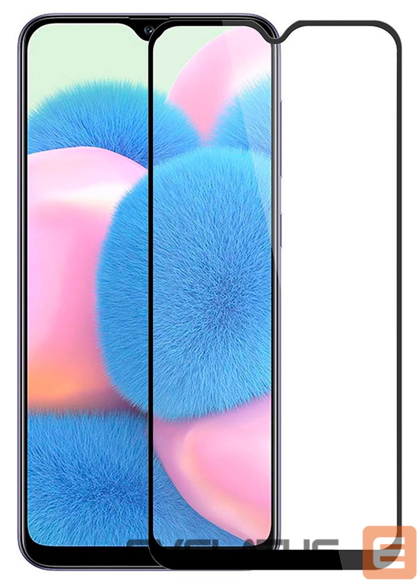 Aizsargstikls iLike Samsung Samsung A30s 2.5D Black Frame Full Glue