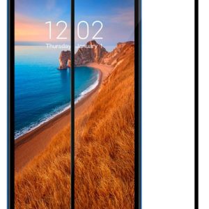 Aizsargstikls iLike Xiaomi Redmi 7a 2.5D Black Frame Full Glue
