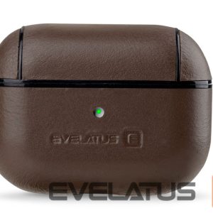 Maciņš austiņām Evelatus Apple AirPods Pro Leather Protective Case Brown