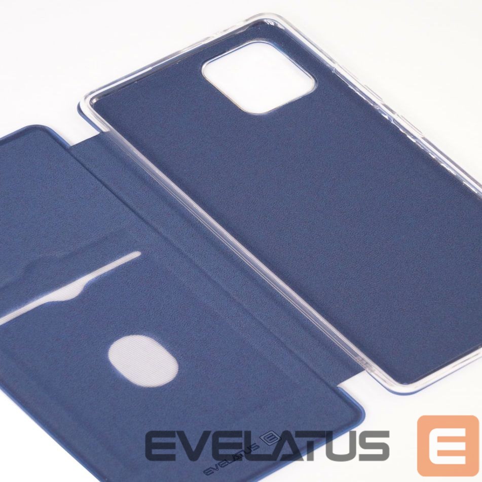 Atveramie maciņi Evelatus Samsung Note 10 Lite Book Case Dark Blue