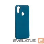 Aizmugurējais vāciņš Evelatus Samsung Galaxy A11 Nano Silicone Case Soft Touch TPU Blue