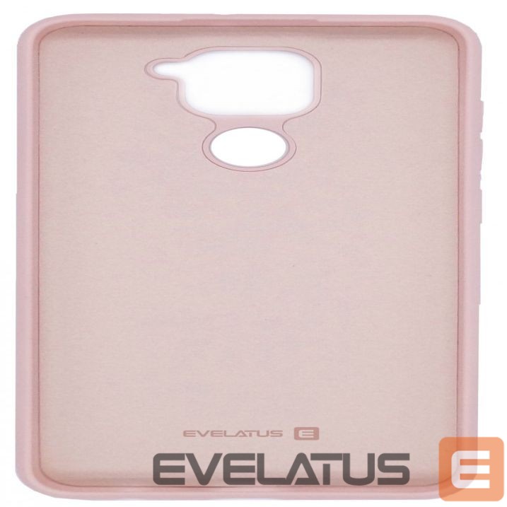 Aizmugurējais vāciņš Evelatus Xiaomi Redmi Note 9 Nano Silicone Case Soft Touch TPU Beige