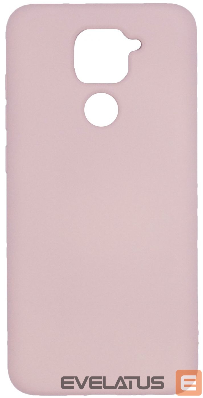 Aizmugurējais vāciņš Evelatus Xiaomi Redmi Note 9 Nano Silicone Case Soft Touch TPU Beige