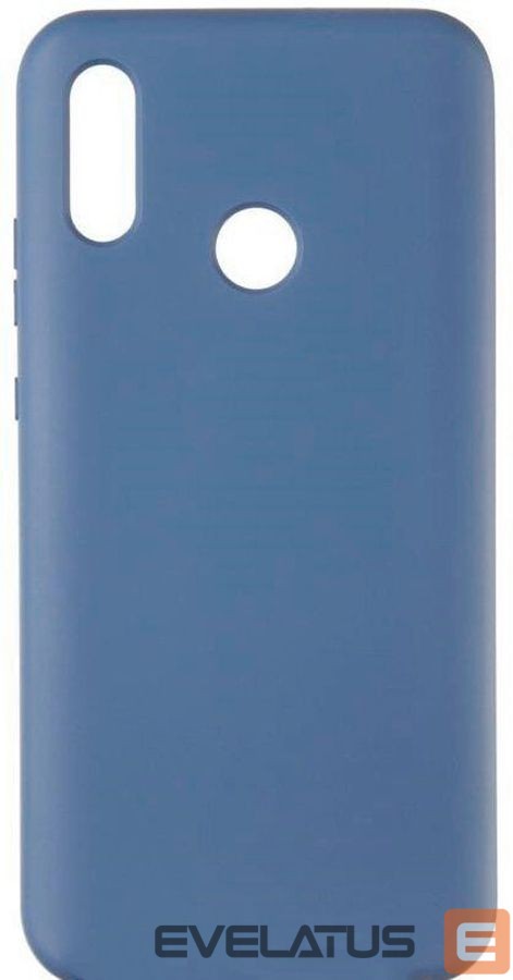 Aizmugurējais vāciņš Evelatus Huawei Huawei P Smart 2019 Soft Touch Silicone Blue