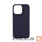 Aizmugurējais vāciņš Evelatus Apple iPhone 14 Pro Max Premium Magsafe Soft Touch Silicone Case Midnight Blue