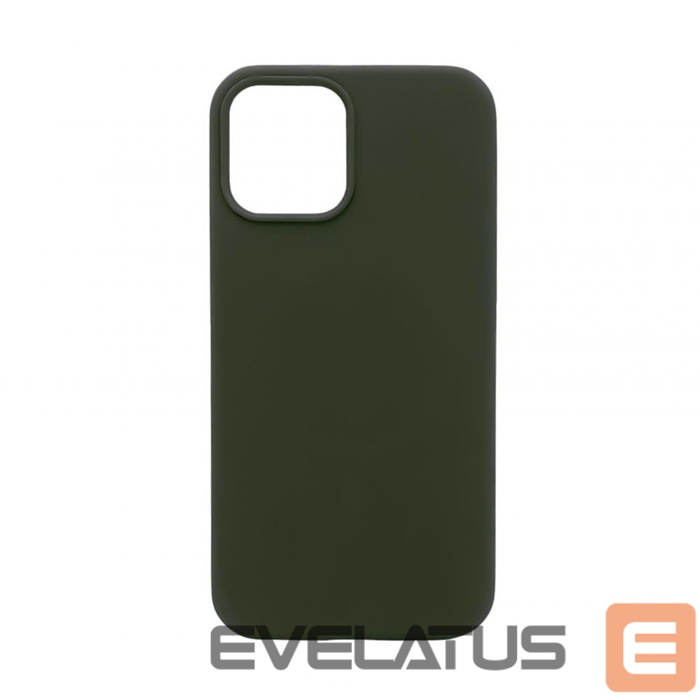 Aizmugurējais vāciņš Evelatus Apple iPhone 14 Pro Max Premium Magsafe Soft Touch Silicone Case Dark Green