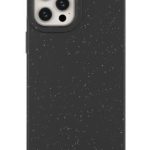 Aizmugurējais vāciņš Eco Apple iPhone 12 Pro Max Silicone Cover Phone Shell Case Black