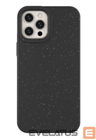 Aizmugurējais vāciņš Eco Apple iPhone 12 Pro Max Silicone Cover Phone Shell Case Black