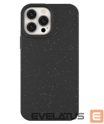 Aizmugurējais vāciņš Eco Apple iPhone 13 Pro Max Silicone Cover Phone Shell Case Black