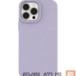 Aizmugurējais vāciņš Eco Apple iPhone 13 Pro Max Silicone Cover Phone Shell Case Purple
