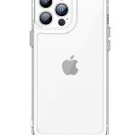 Aizmugurējais vāciņš iLike Apple iPhone 12 Pro Max Space Case hard cover with a gel frame Transparent White