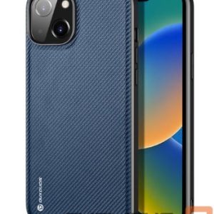 Aizmugurējais vāciņš Dux Ducis Apple iPhone 14 Fino case cover nylon-covered Blue