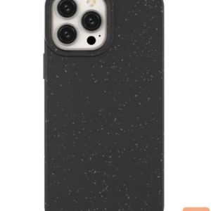 Aizmugurējais vāciņš Eco Apple iPhone 14 Pro silicone degradable cover Black