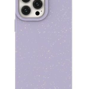 Aizmugurējais vāciņš Eco Apple iPhone 14 Pro silicone degradable cover Purple